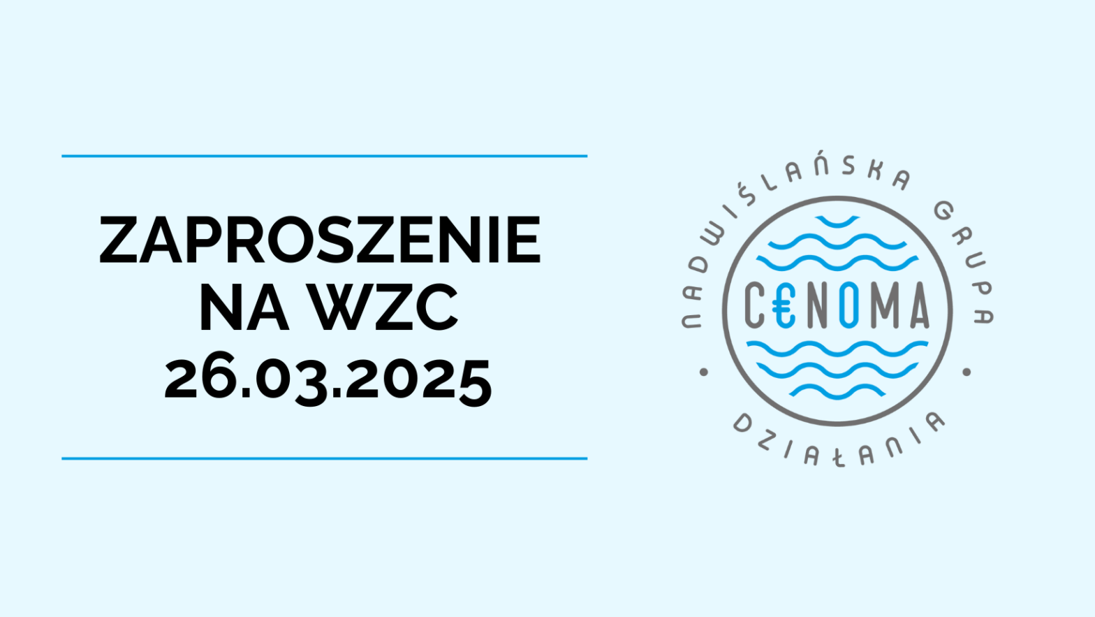 Obrazek wyróżniający "Zaproszenie na WZC"
